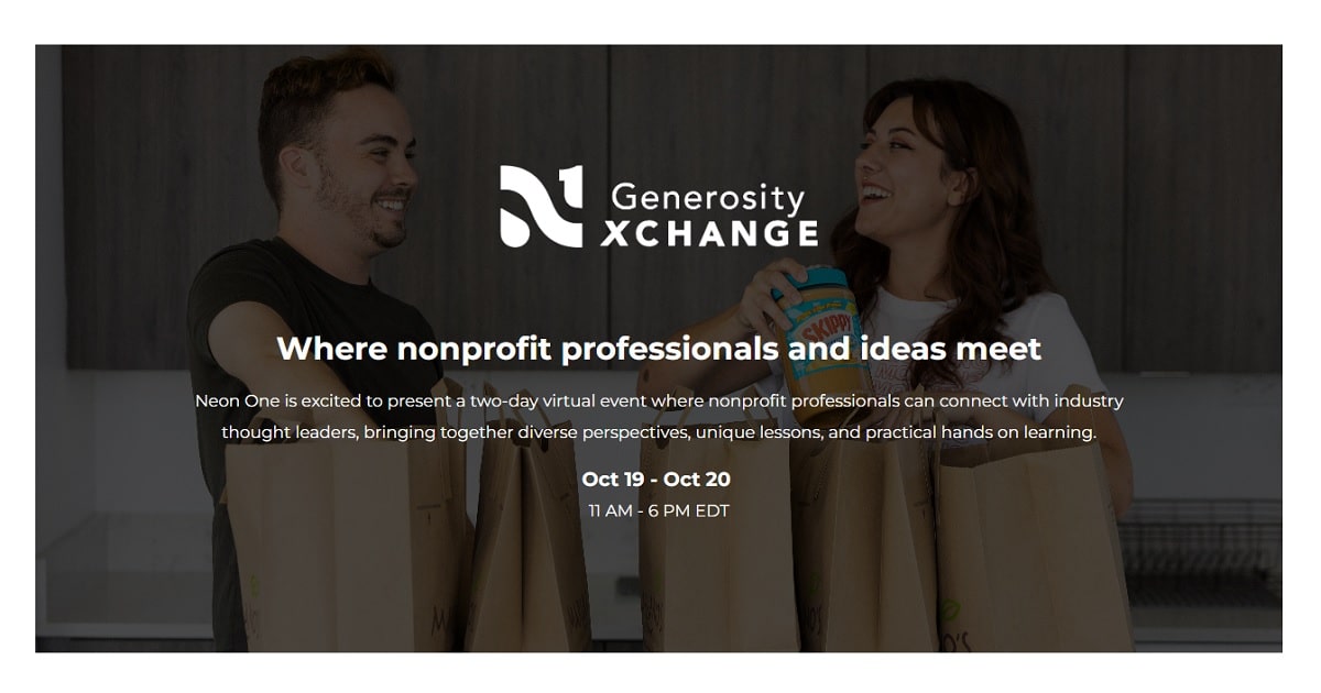 Generosity exchange conference