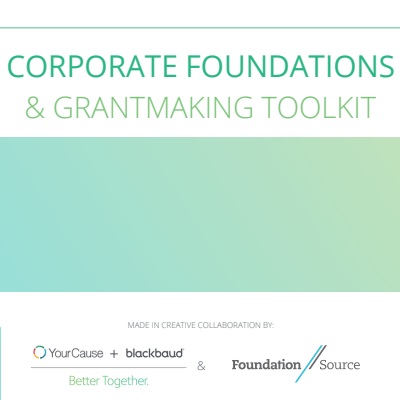 Corporate Foundations & Grantmaking Toolkit